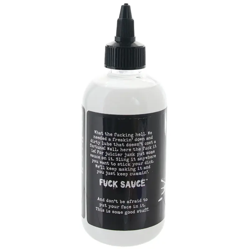 F**k Sauce Cum Hybrid Lube 8oz/237ml