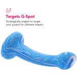 Twisted Love Twisted Bulb Tip Probe in Blue